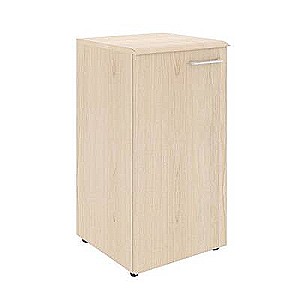 WLC 42.1 L (Бук тиара) Шкаф колонка с глухой малой дверью и топом
