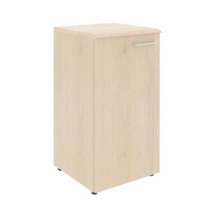 WLC 42.1 L (Бук тиара) Шкаф колонка с глухой малой дверью и топом