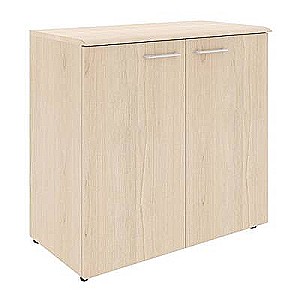 WLC 85.1 (Бук тиара) Шкаф с глухими малыми дверьми и топом