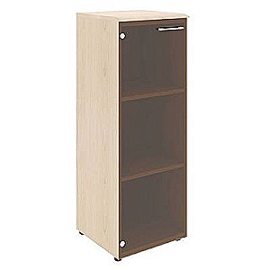 WMC 42.2 L (Бук тиара) Шкаф колонка со стеклянной дверью и топом