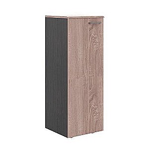 WMC 42.1 L (Дуб сонома/Легно темный) Шкаф колонка с глухой средней дверью и топом