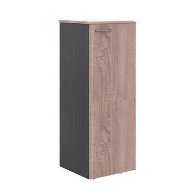 Wave WMC 42.1 R (Дуб сонома/Легно темный) Шкаф колонка с глухой средней дверью и топом