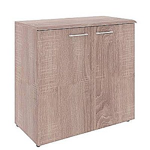 WLC 85.1 (Дуб сонома) Шкаф с глухими малыми дверьми и топом