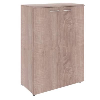 Wave WMC 85.1 (Дуб сонома) Шкаф с глухими средними дверьми и топом