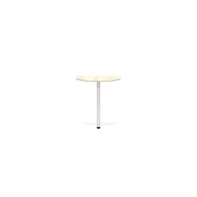 Ворк W-12+L-740 (Дуб сонома светлый) Приставка с опорой