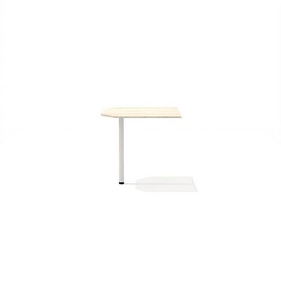 Work W-9+L-740 (Дуб сонома светлый) Брифинг-приставка с опорой