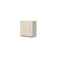 Work W-42+W-7.2 (Дуб сонома светлый/Мокко) Шкаф низкий