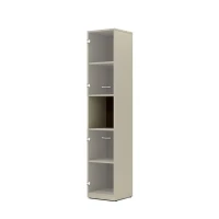 W-45+W-01.2 (Мокко) Шкаф узкий