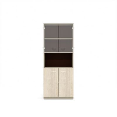 Work W-46+W-7.2+W-01.2 (Дуб сонома светлый/Мокко) Шкаф высокий