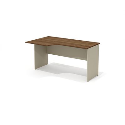 Work W-2.2 L (Рэд фокс/Мокко) Стол эргономичный, левый