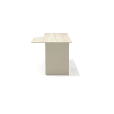 Work W-2.2 R (Дуб сонома светлый/Мокко) Стол эргономичный, правый