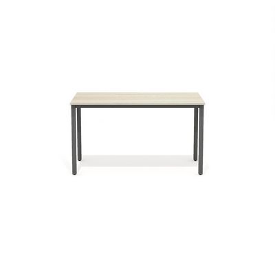 Work WM-3+WM-3-01 (Дуб сонома светлый/Антрацит) Прямой стол на металлокаркасе