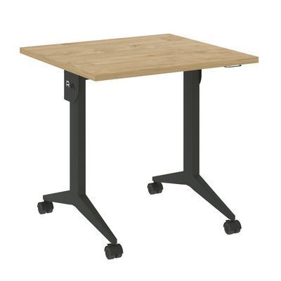 X-Pull X.M-0.7 (Тиквуд светлый/Антрацит) Стол складной мобильный