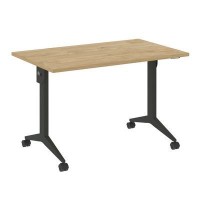 X-Pull X.M-2.7 (Тиквуд светлый/Антрацит) Стол складной мобильный