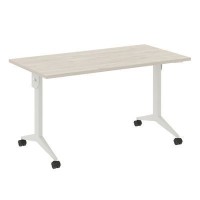 X-Pull X.M-3.7 (Денвер светлый/Белый) Стол складной мобильный