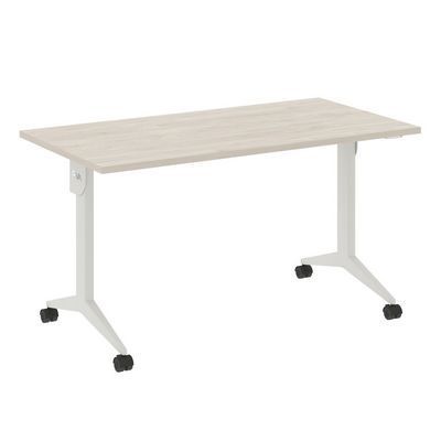 X-Pull X.M-3.7 (Денвер светлый/Белый) Стол складной мобильный