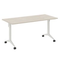 X-Pull X.M-4.7 (Денвер светлый/Белый) Стол складной мобильный