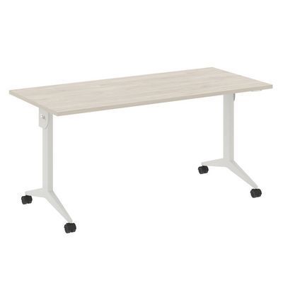 X-Pull X.M-4.7 (Денвер светлый/Белый) Стол складной мобильный