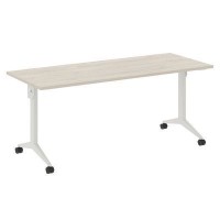 X-Pull X.M-5.7 (Денвер светлый/Белый) Стол складной мобильный