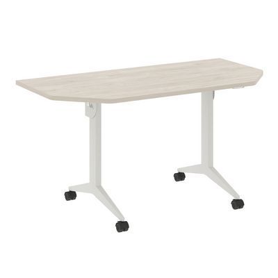 X-Pull X.M-7.T1 (Денвер светлый/Белый) Стол складной мобильный