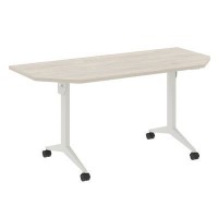 X-Pull X.M-7.T2 (Денвер светлый/Белый) Стол складной мобильный