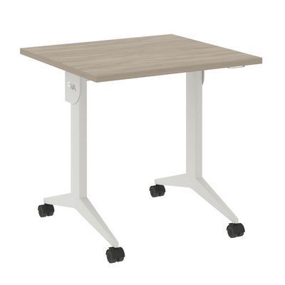 X-Pull X.M-0.7 (Дуб аттик/Белый) Стол складной мобильный