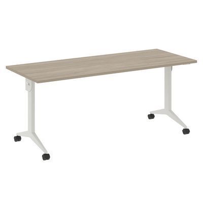 X-Pull X.M-5.7 (Дуб аттик/Белый) Стол складной мобильный