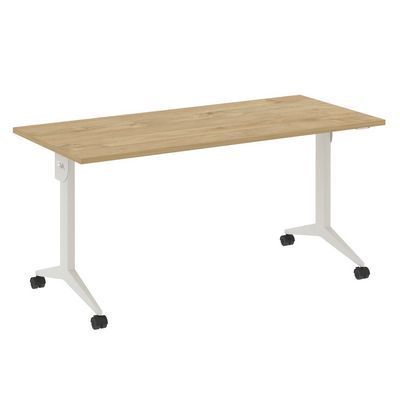 X-Pull X.M-4.7 (Тиквуд светлый/Белый) Стол складной мобильный