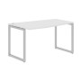 Xten-Q XQCT 149 L (Белый/Алюминий) Стол письменный