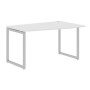 Xten-Q XQCT 149 R (Белый/Алюминий) Стол письменный