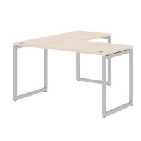 Xten-Q XQCT 1415 (Бук тиара/Алюминий) Стол угловой