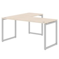 Xten-Q XQCT 1615 (Бук тиара/Алюминий) Стол угловой