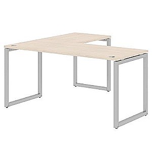Xten Кью XQCT 1615 (Бук тиара/Алюминий) Стол угловой