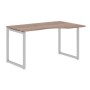 Xten-Q XQCET 149 R (Дуб сонома/Алюминий) Стол письменный