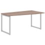 Xten-Q XQCT 169 R (Дуб сонома/Алюминий) Стол письменный