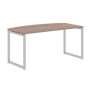 Xten-Q XQET 169 (Дуб сонома/Алюминий) Стол руководителя