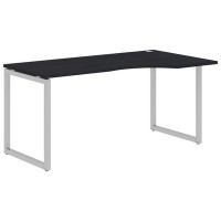 Xten-Q XQCET 169 R (Дуб юкон модерн/Алюминий) Стол письменный