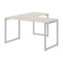 Xten-Q XQCT 1415 (Сосна эдмонт/Алюминий) Стол угловой