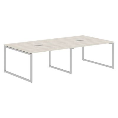 Xten-Q XQCT 2714  (Сосна эдмонт/Алюминий) Конференц-стол