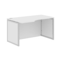 Xten-QP XQPCET 149H L (Белый/Алюминий) Стол письменный, левый