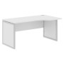 Xten-QP XQPCET 169 R (Белый/Алюминий) Стол письменный, правый