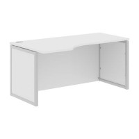 Xten-QP XQPCET 169H L (Белый/Алюминий) Стол письменный, левый