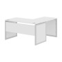 Xten-QP XQPCT 1415 L (Белый/Алюминий) Стол угловой, левый