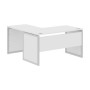 Xten-QP XQPCT 1415 R (Белый/Алюминий) Стол угловой, правый