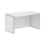 Xten-QP XQPCT 149H L (Белый/Алюминий) Стол письменный, левый