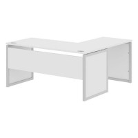 Xten-QP XQPCT 1615 L (Белый/Алюминий) Стол угловой, левый