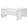 Xten-QP XQPCT 1615 L (Белый/Алюминий) Стол угловой, левый
