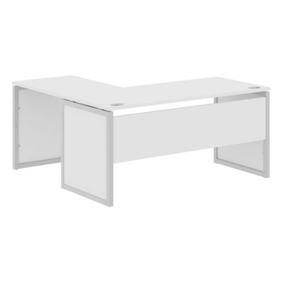 Xten-QP XQPCT 1615 R (Белый/Алюминий) Стол угловой, правый