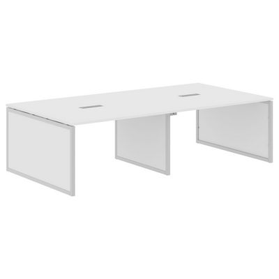 Xten-QP XQPSCT 2714 (Белый/Алюминий) Конференц-стол