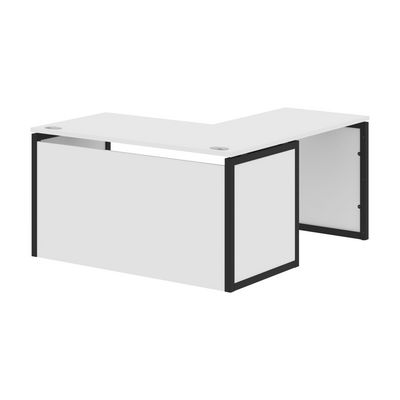 Xten-QP XQPCT 1415H L (Белый/Антрацит) Стол угловой, левый